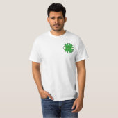 Green Clover Ribbon T-shirt (Voorkant volledig)