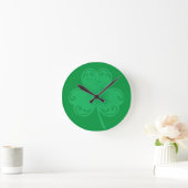 Green Clover Ronde Klok (Huis)