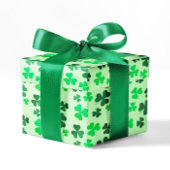 Green Clover Shamrock St Patricks Day Ierse feestj Cadeaupapier