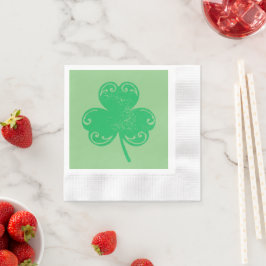 Green Clover St Patrick Servet