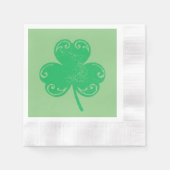 Green Clover St Patrick Servet (Voorkant)