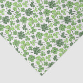 Green Clover Tissuepapier (Detail)