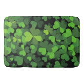 Green Clovers, Lucky Clovers, Saint Patrick's Day Badmat (Voorkant)