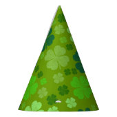 Green Clovers, Lucky Clovers, Saint Patrick's Day Feesthoedjes (Links)