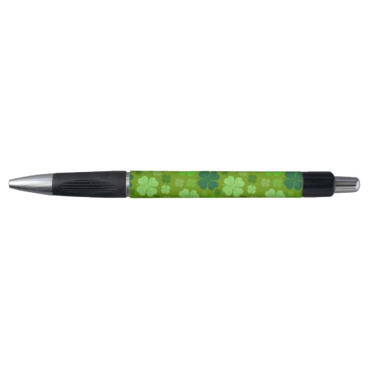 Green Clovers, Lucky Clovers, Saint Patrick's Day Pen (Voorkant)