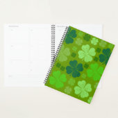 Green Clovers, Lucky Clovers, Saint Patrick's Day Planner (Display)