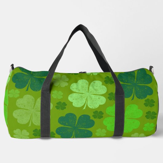 Green Clovers, Lucky Clovers, Saint Patrick's Day Plunjezak (Voorkant)