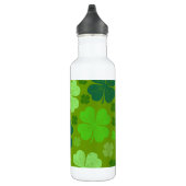 Green Clovers, Lucky Clovers, Saint Patrick's Day Waterfles (Rechts)