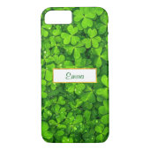 Green Clovers met FAUX Gold Foil Lijst Case-Mate iPhone Case (Achterkant)