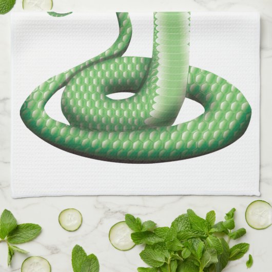 GREEN COBRA THEEDOEK (Gevouwen)