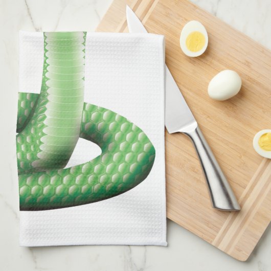 GREEN COBRA THEEDOEK (Quarter Fold)