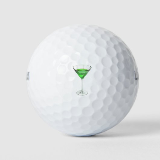 Green Cocktail Golfballen (Voorkant)