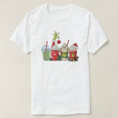 Green Coffee Drink T-shirt (Design voorkant)
