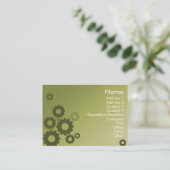 Green Cogs - Chubby Visitekaartje (Staand voorkant)