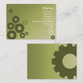 Green Cogs - Chubby Visitekaartje (Voorkant / Achterkant)