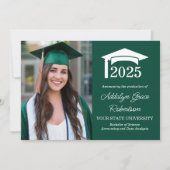 Green College 3 Foto Afstuderen Aankondiging (Voorkant)