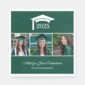 Green College University 3 Foto Afstuderen Servet (Voorkant)