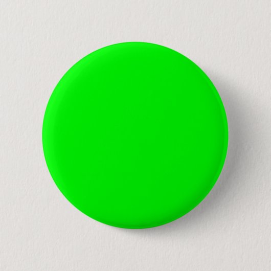 Green Color Gepersonaliseerd Designer Ronde Button 5,7 Cm (Voorkant)
