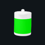 Green Color Gepersonaliseerd Designer Theepot<br><div class="desc">Green Color Gepersonaliseerd Designer</div>