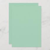 Green Color Kaart (Voorkant / Achterkant)