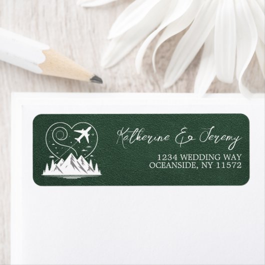 Green Colorado Passport Etiket (Insitu)