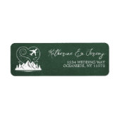 Green Colorado Passport Etiket (Voorkant)
