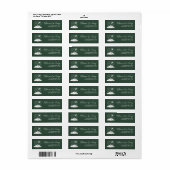 Green Colorado Passport Etiket (Full Sheet)