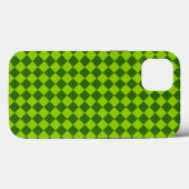 Green Combination Diamond Pattern van STaylor Case-Mate iPhone Case (Achterkant (horizontaal))