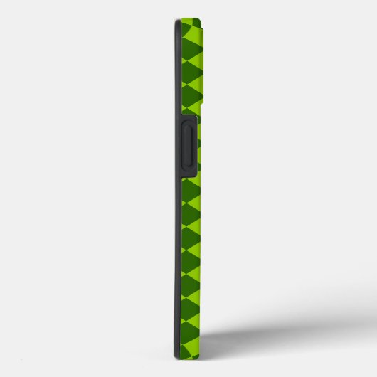 Green Combination Diamond Pattern van STaylor Case-Mate iPhone Case (Achterkant / Rechts)