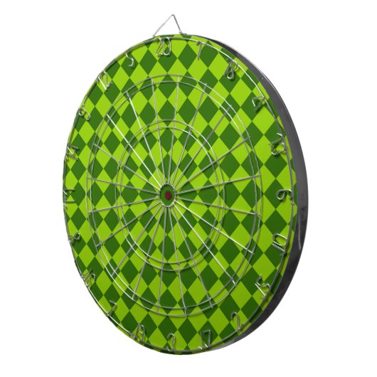 Green Combination Diamond Pattern van STaylor Dartbord (Voorkant Rechts)