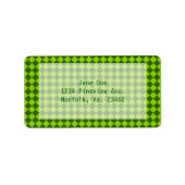 Green Combination Diamond Pattern van STaylor Etiket (Voorkant)
