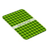 Green Combination Diamond Pattern van STaylor Magneet (Rechterzijde)