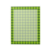 Green Combination Diamond Pattern van STaylor Notitieblok (Linkerzijde)