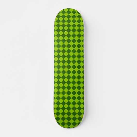Green Combination Diamond Pattern van STaylor Persoonlijk Skateboard (Voorkant)