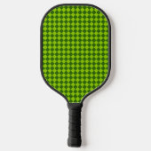 Green Combination Diamond Pattern van STaylor Pickleball Paddle (Achterkant)