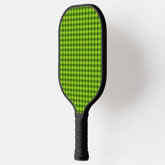 Green Combination Diamond Pattern van STaylor Pickleball Paddle (Links)