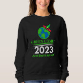 Green Comet 2023 Just End it Already Trui (Voorkant)