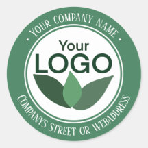 Green Company logo en adres