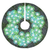 Green Compass Edelsteen Strass Glitter Sparkle Kerstboom Rok (Voorkant)