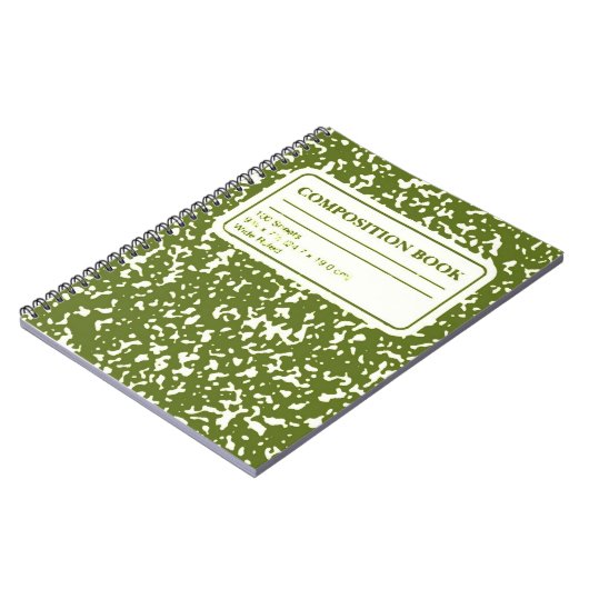 Green Composition Notitieboek Journal (Linkerzijde)