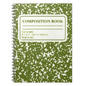 Green Composition Notitieboek Journal (Voorkant)