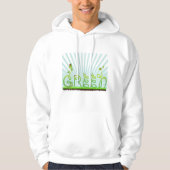 Green Concept Mannen Hoodie (Voorkant)
