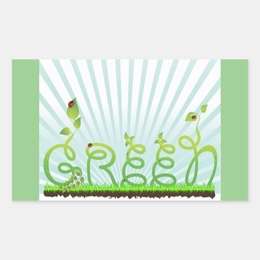 Green Concept Stickers (Voorkant)