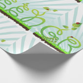 Green Concept Wrapping Paper Cadeaupapier