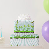 Green Concept Wrapping Paper Cadeaupapier