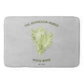 Green Conch Shell Bath Mat (Voorkant)