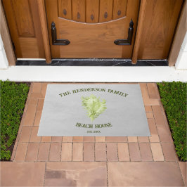 Green Conch Shell Doormat Deurmat