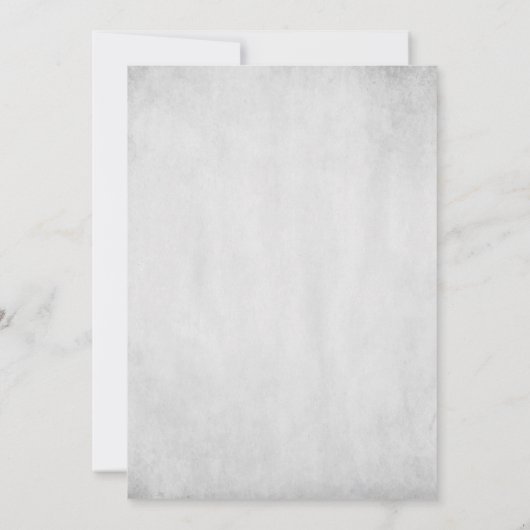 Green Conch Shell Wedding Invitation Kaart (Achterkant)