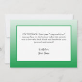 Green ConGRADulances Afstuderen Gefeliciteerd (Achterkant)