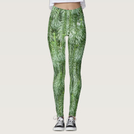 Green Conifer Legging